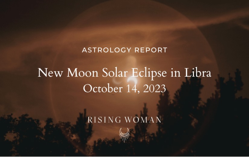 New Moon Solar Eclipse in Libra October 14th, 2023 Theme Riding